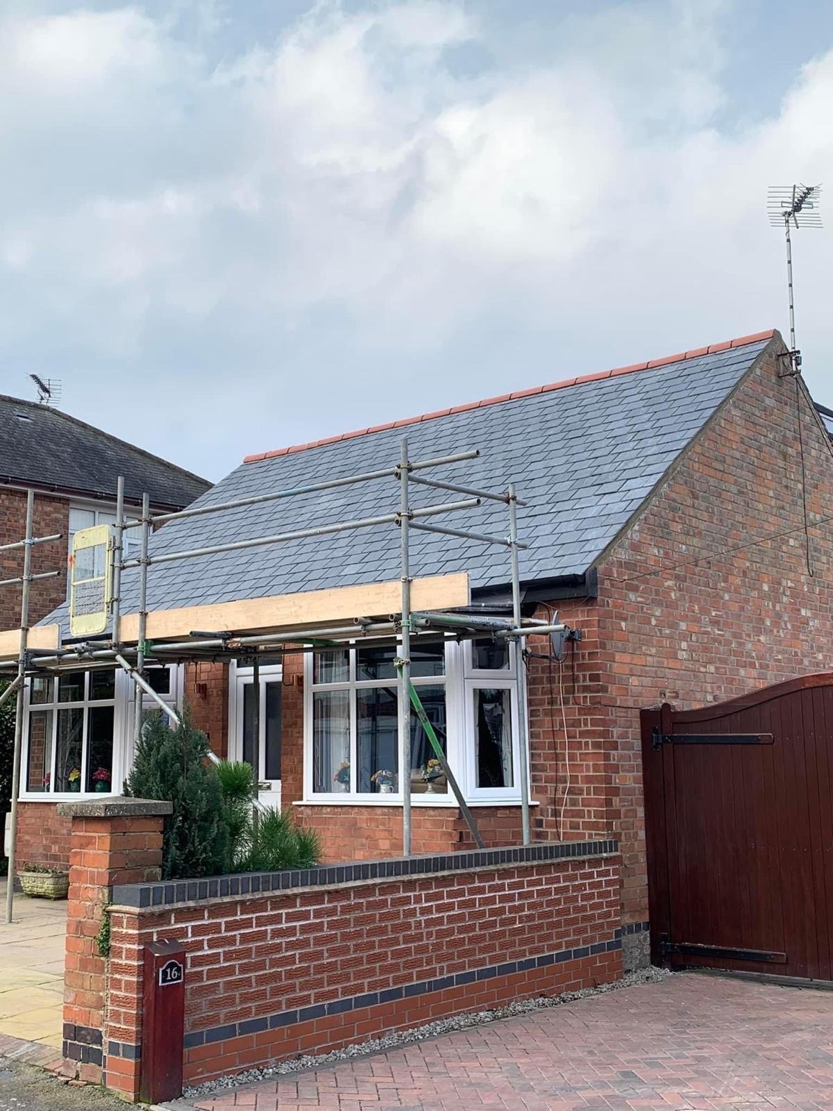 Complete Residential Slate Roof Replacement